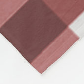 レッドバッファロープレイドファームホースフリースブランケット フリースブランケット (角)