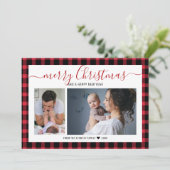 レッドバッファロープレイド2フォトメリークリスマス シーズンカード (スタンド正面)