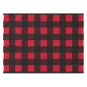 レッドバッファロープレイド テーブルクロス (正面(横))