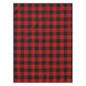 レッドバッファロープレイド&メリークリスマス テーブルクロス (正面)