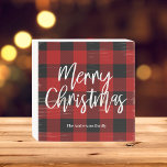 レッドバッファロープレイド&メリークリスマス |個人名 ウッドボックスサイン<br><div class="desc">レッドバッファロープレイド&メリークリスマスコレクションで素朴な魅力と温パーソナライズされたかさのtouchでホリデーシーズンを盛り上げる！あなたはの飾あなたの家か、完璧な贈り物を探すかどうか、これらのフェスティバルアイテムはあなたのお祝いに喜びと心地よいをもたらすように設計されている。今すぐ注文し、このホリデーシーズンを本当に思い出に残す！</div>