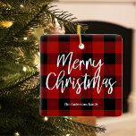 レッドバッファロープレイド&メリークリスマス |個人名 セラミックオーナメント<br><div class="desc">レッドバッファロープレイド&メリークリスマスコレクションで素朴な魅力と温パーソナライズされたかさのtouchでホリデーシーズンを盛り上げる！あなたはの飾あなたの家か、完璧な贈り物を探すかどうか、これらのフェスティバルアイテムはあなたのお祝いに喜びと心地よいをもたらすように設計されている。今すぐ注文し、このホリデーシーズンを本当に思い出に残す！</div>