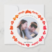 レッドバニーフォークア中国のート新年 シーズンカード (正面)