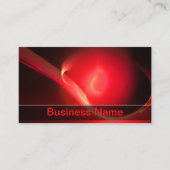 レッドバブルシュウシュ 名刺 (正面)