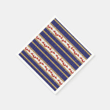 レッドバルドイーグルアメリカペーパーナプキン