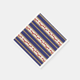 レッドバルドイーグルアメリカペーパーナプキン スタンダードカクテルナプキン