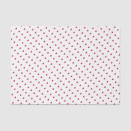 レッドバレンタインデーハートティッシュペーパー 薄葉紙