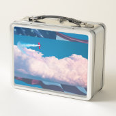 レッドバロンアップ遠くに&0 メタルランチボックス (裏面)