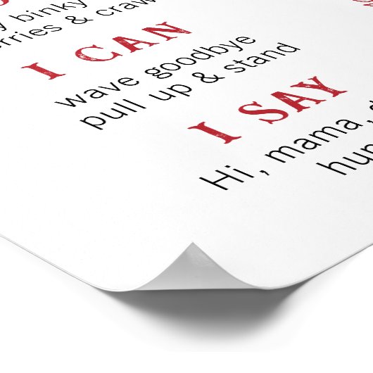 レッドバンダナファーストRodeoマイルストーンのポスター – カウボーイ ポスター (角)