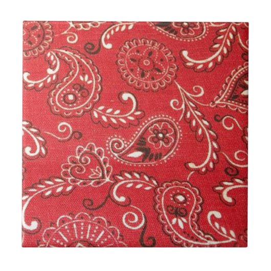 レッドバンダナ タイル (正面)