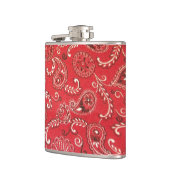 レッドバンダナ フラスク (左)