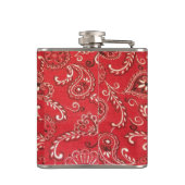 レッドバンダナ フラスク (裏面)