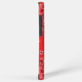 レッドバンダナ SAMSUNG GALAXYケース (右側面)