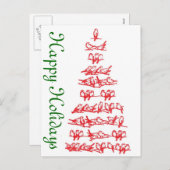 レッドバーズホリデーカード シーズンポストカード (正面/裏面)