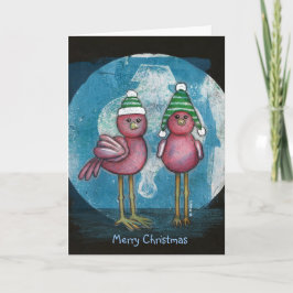 レッドバードのクリスマスカード シーズンカード