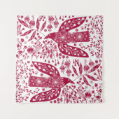 レッドバードアート タペストリー (正面)