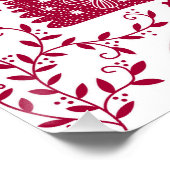 レッドバードアート ポスター (コーナー)