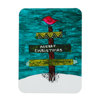 レッドバードマグネット付きパレットクリスマスツリー マグネット