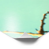 レッドバード&さくらんぼ開花 フォトプリント            (角)