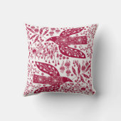 レッドバード クッション (裏面)