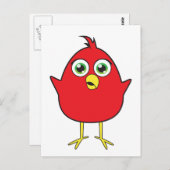 レッドバード ポストカード (正面/裏面)