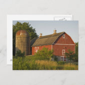 レッドバーンとサイロ ポストカード (正面/裏面)