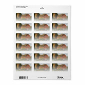 レッドバーンアンドサイロ差出人住所 ラベル (フルシート)