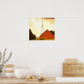 レッドバーンアート2 ポスター (キッチン)