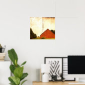 レッドバーンアート2 ポスター (ホームオフィス)