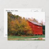 レッドバーンイン秋はがき ポストカード (正面/裏面)