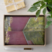 レッドバーンウィズアメリカンフラッグ州ライセンスプレート 薄葉紙 (ギフト)