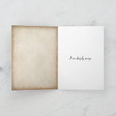 レッドバーンウィズタイヤスイング悔やみや弔慰 カード (内部)