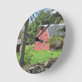 レッドバーンウォールクロック ラウンド壁時計 (傾斜)