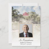 レッドバーンオンヒルカントリーファームデス記念日 招待状 (正面)