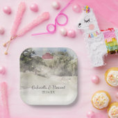 レッドバーンオンヒルサイドカントリーファームズ結婚ズ ペーパープレート (パーティー)