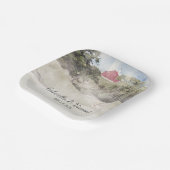 レッドバーンオンヒルサイドカントリーファームズ結婚ズ ペーパープレート (傾斜あり)