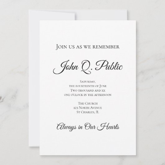 レッドバーンカントリーファームお祝いオブライフ 招待状 (裏面)