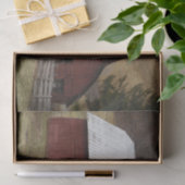 レッドバーンシルバールーフ走ダウンフェンス 薄葉紙 (ギフト)