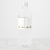 レッドバーンチキンファームウォーター子供の誕生日 ペットボトルラベル (裏面)