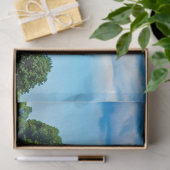 レッドバーンティッシュデコページ紙ファームフィールド 薄葉紙 (ギフト)