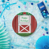 レッドバーンドアカスタムプレート#2 ペーパープレート (パーティー)