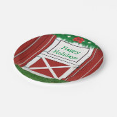 レッドバーンドアカスタムプレート#2 ペーパープレート (アングル)