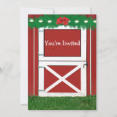 レッドバーンドアカスタム招待状 招待状 (正面)