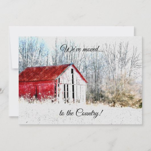 レッドバーンニューアドレス 案内状 (正面)