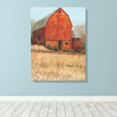 レッドバーンビュー キャンバスプリント (インサイチュ (ウッドフロア))