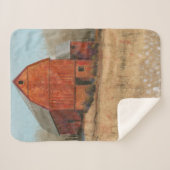 レッドバーンビュー シェルパブランケット (正面(横))