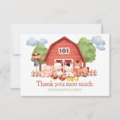 レッドバーンファームサンキューカード サンキューカード (正面)