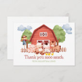 レッドバーンファームサンキューカード サンキューカード (正面/裏面)