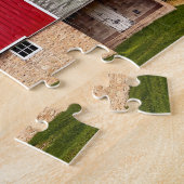 レッドバーンファームランドスケープ ジグソーパズル (側面)