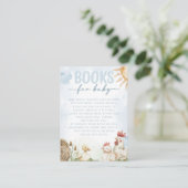 レッドバーンファーム動物の赤ちゃんシャワーブックリクエスト エンクロージャーカード (スタンド正面)